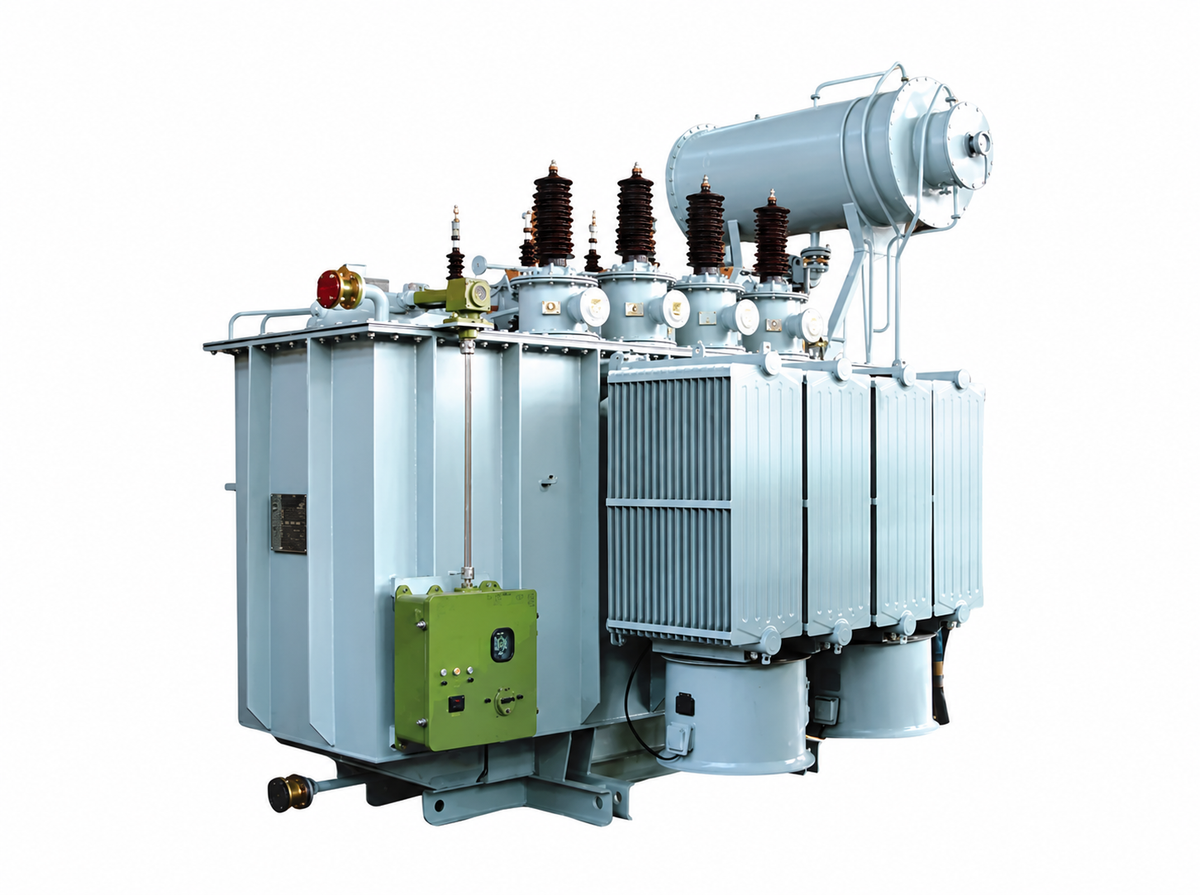 S11-35KV oil-immersed electrical transformer — image 1